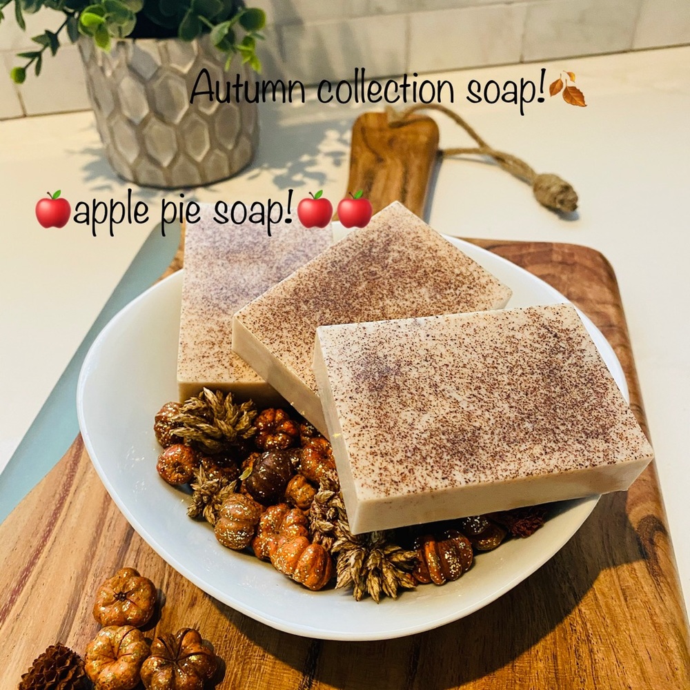 🍎Appple pie soap!!🍎